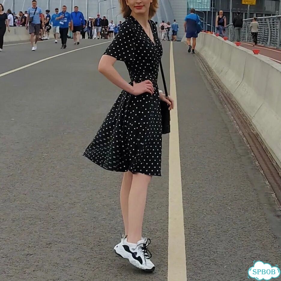 Платье в горошек винтажное polka dot фото 6