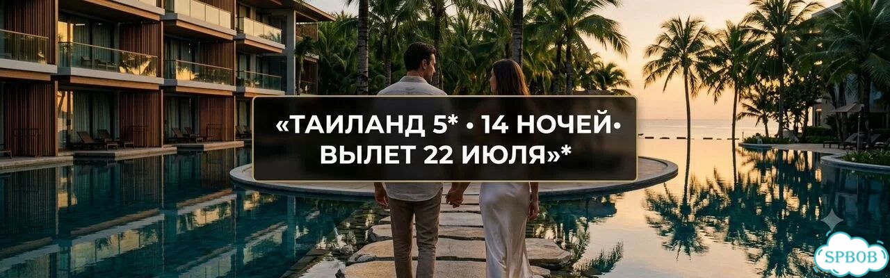 Горящий Тур в Таиланд 5* на 14 ночей из СПб фото 1