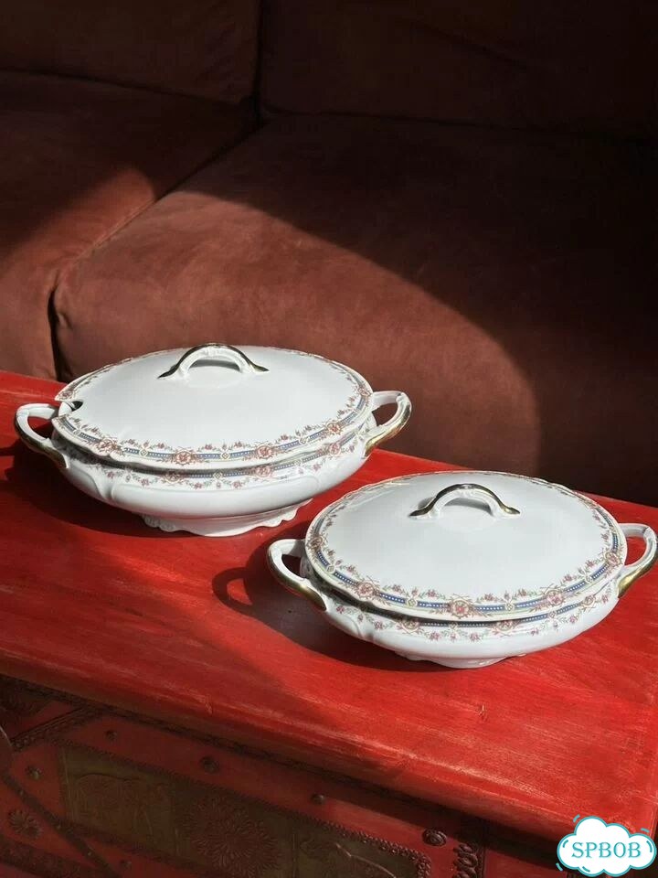 Террин/супница Limoges, французкий фарфор фото 1