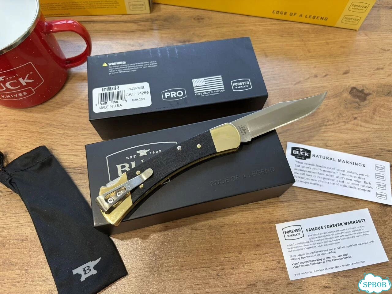 Нож Buck 110 Slim Heritage Elite MagnaCut фото 1