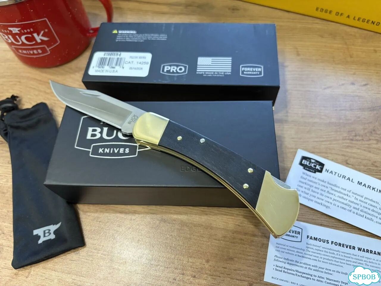 Нож Buck 110 Slim Heritage Elite MagnaCut фото 9