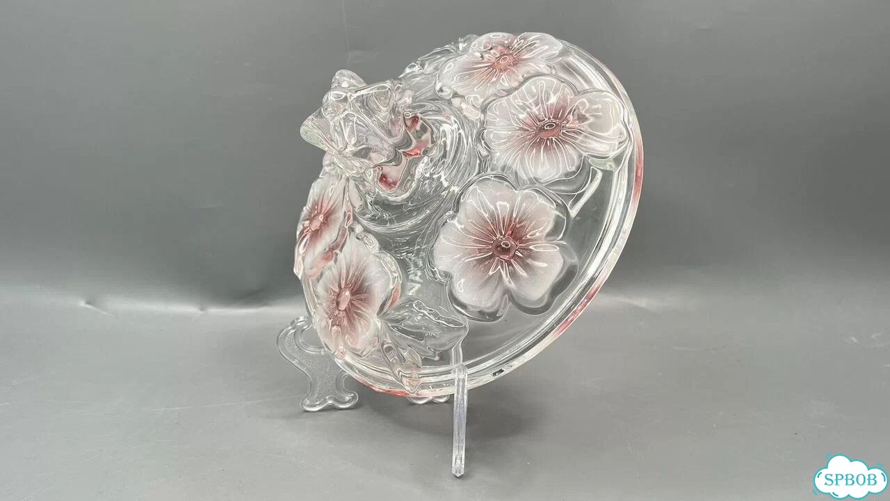 Конфетница Watlher Glass Цветное стекло Германия фото 4