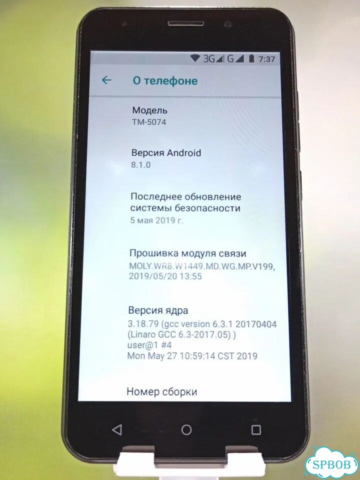 teXet TM-5074, 8 ГБ, 2 SIM фото 3