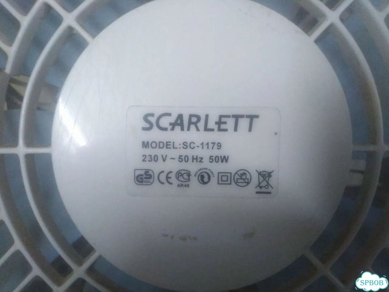 Вентилятор scarlett SC-1179 фото 6