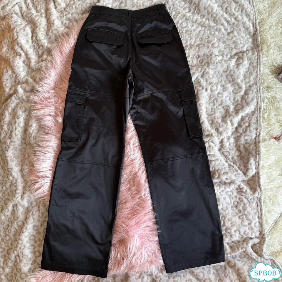 Атласные брюки карго juicy couture type фото 3