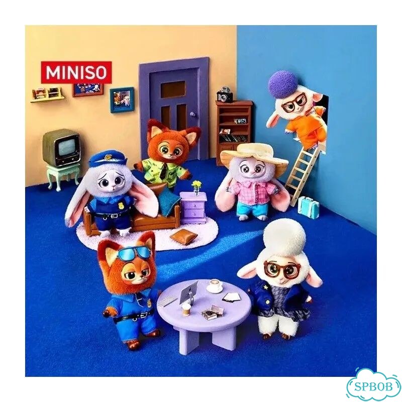 Брелок miniso zootopia, секретный бокс оригинал фото 3