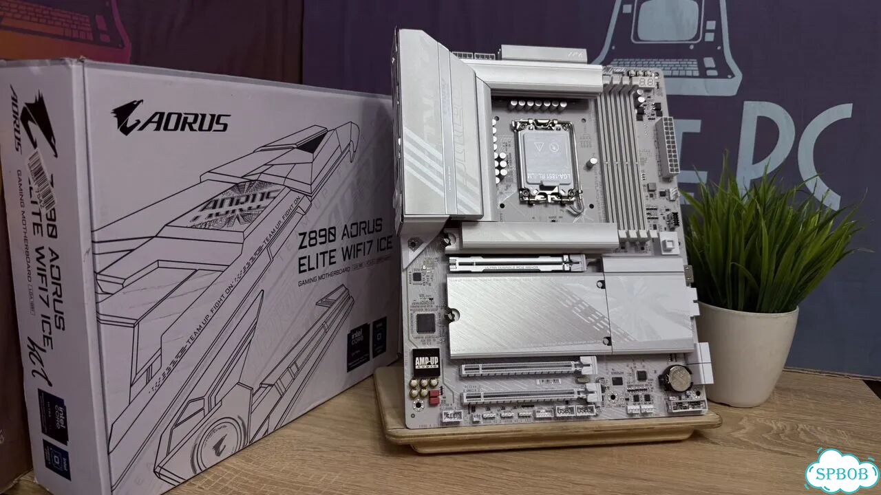 Lga 1851 Gigabyte Z890 Aorus Elite wifi7 Ice фото 2