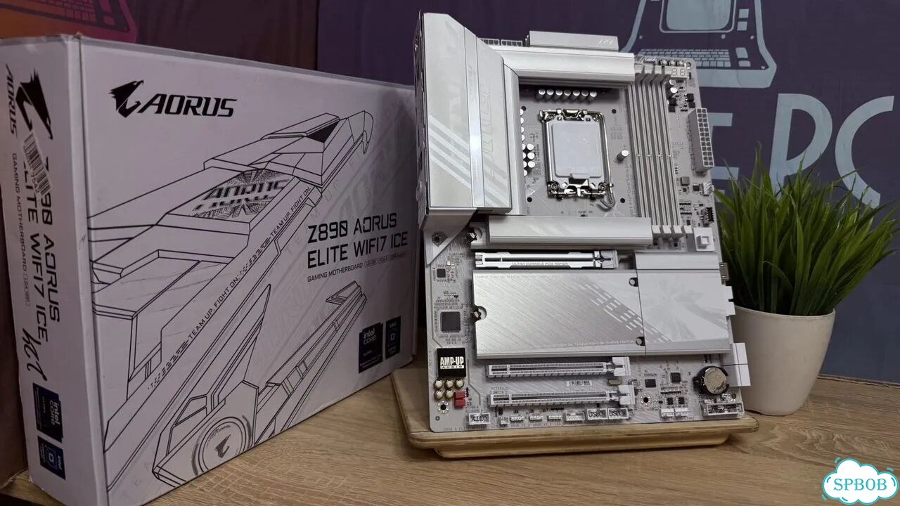 Lga 1851 Gigabyte Z890 Aorus Elite wifi7 Ice фото 3