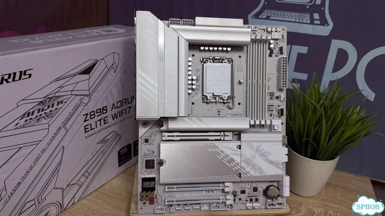 Lga 1851 Gigabyte Z890 Aorus Elite wifi7 Ice фото 4