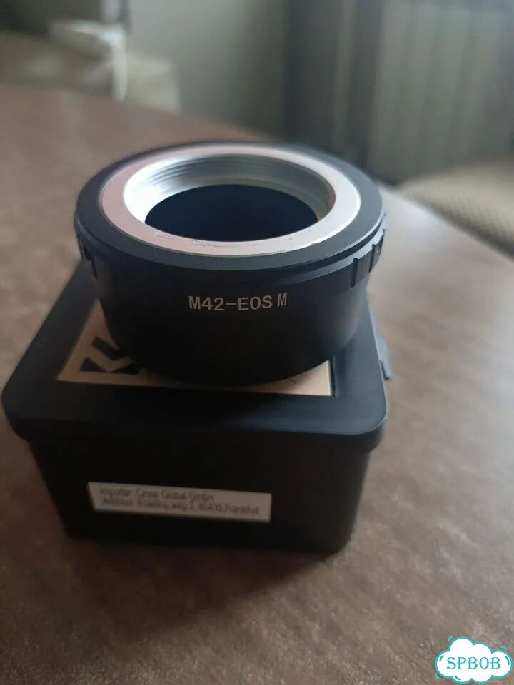 Адаптер м42-Canon eos m фото 1