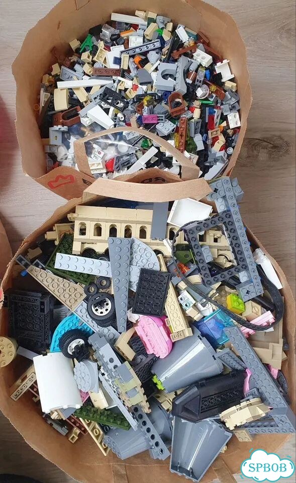 Россыпь, фигурки, детали конструктора аналог Lego фото 1