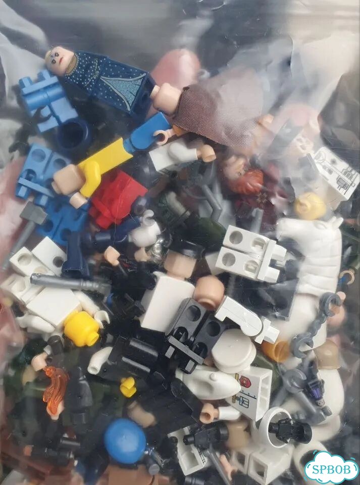 Россыпь, фигурки, детали конструктора аналог Lego фото 5