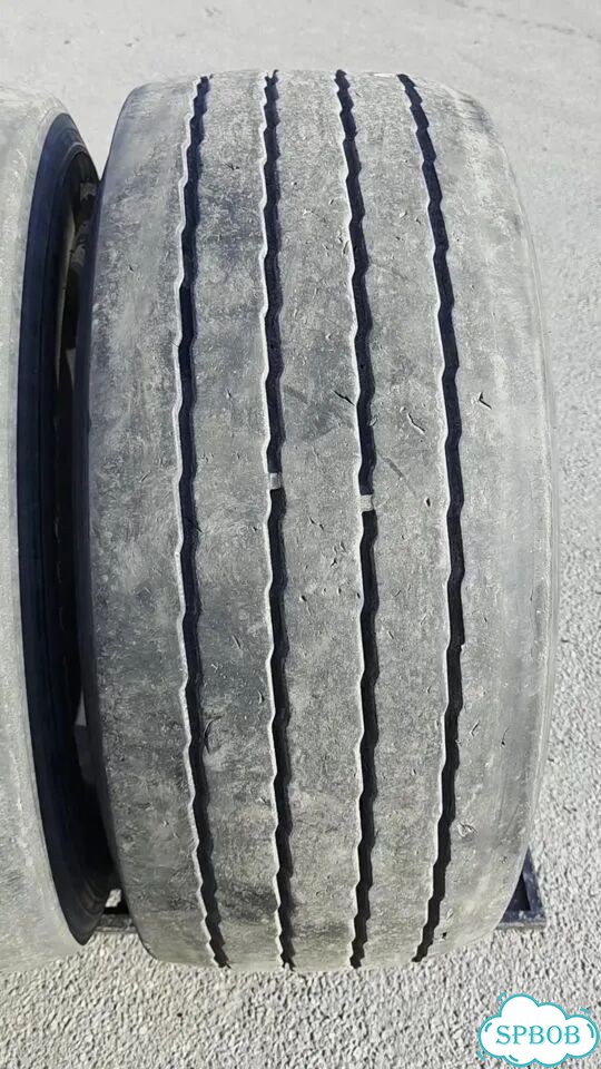 Шины бу 385 55 22.5 hankook SMART TH31 160k прицеп фото 1