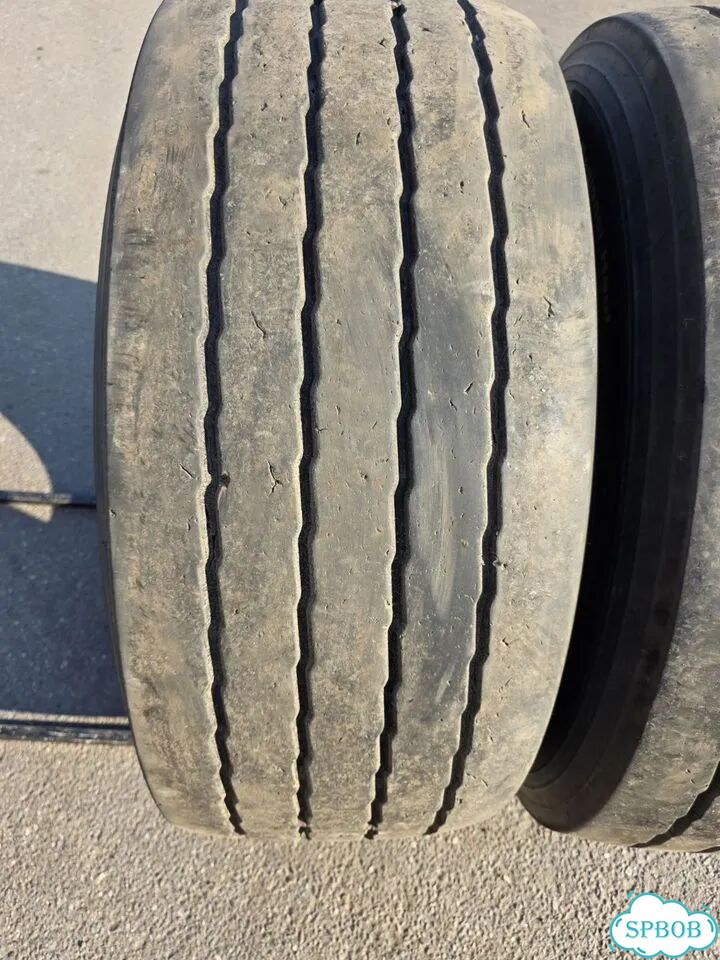 Шины бу 385 55 22.5 hankook SMART TH31 160k прицеп фото 4