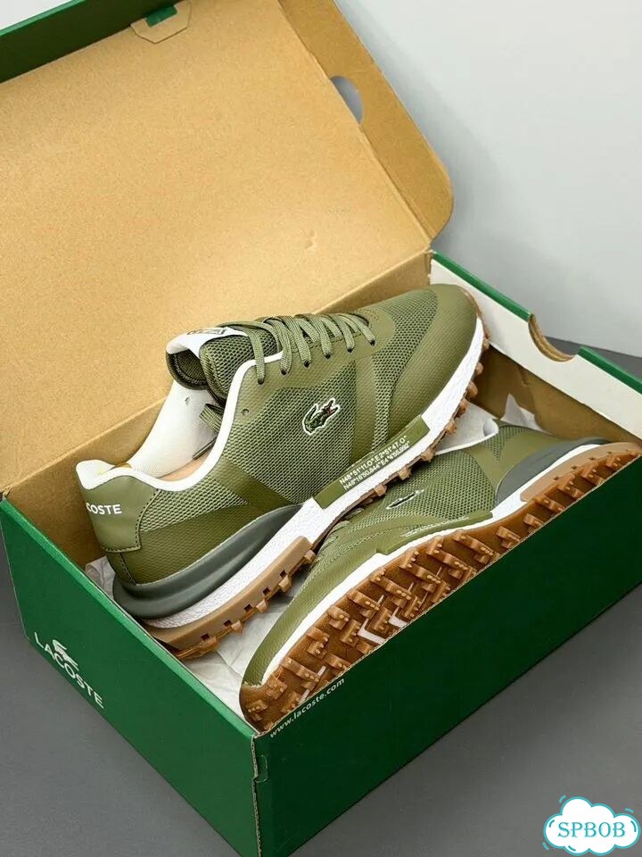 Кроссовки мужские Lacoste зеленые фото 9