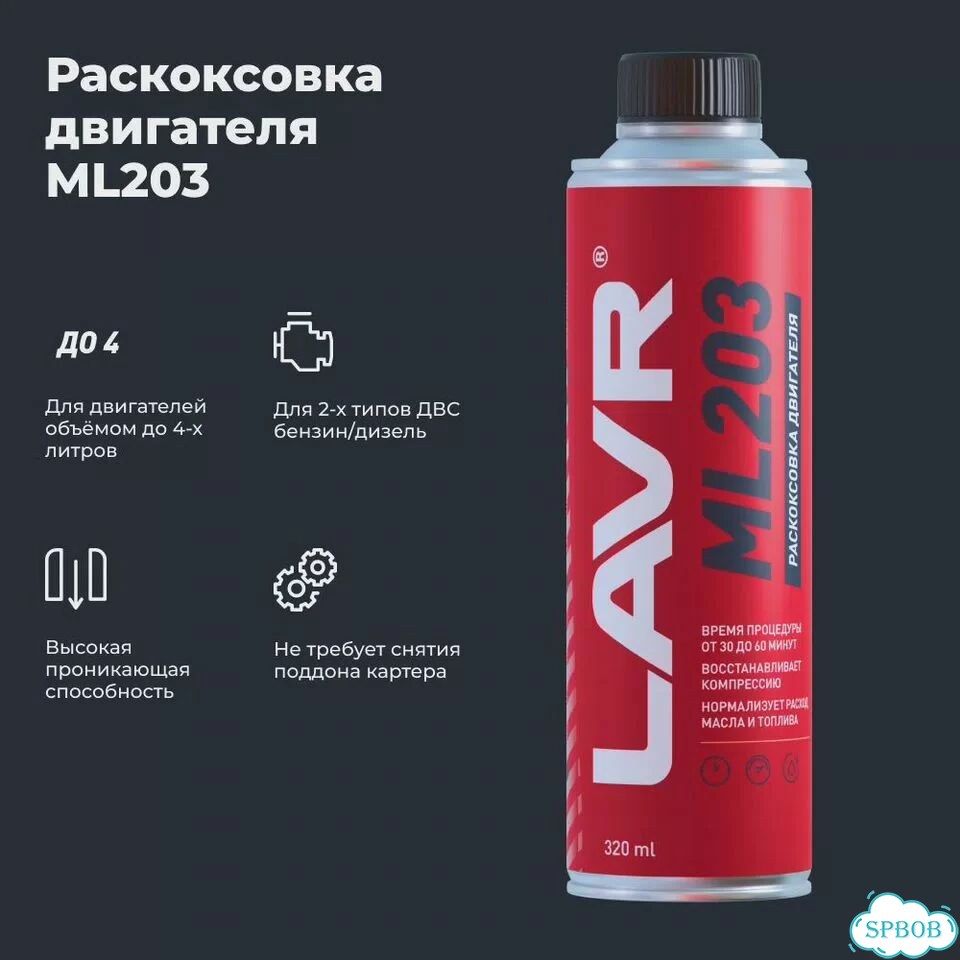 Раскоксовывание двигателя lavr ML 203 Novator фото 1