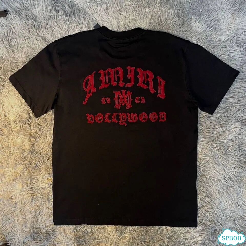 Футболка Amiri черная фото 10