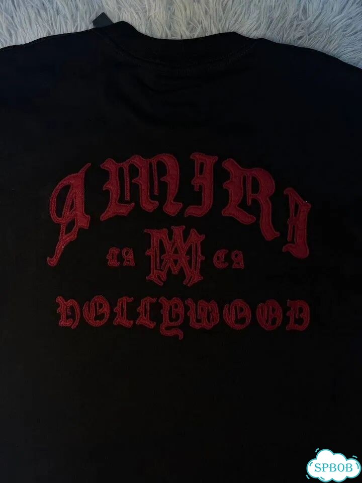 Футболка Amiri черная фото 3