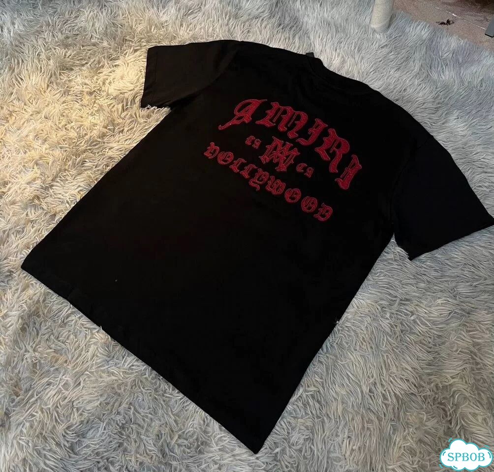 Футболка Amiri черная фото 4