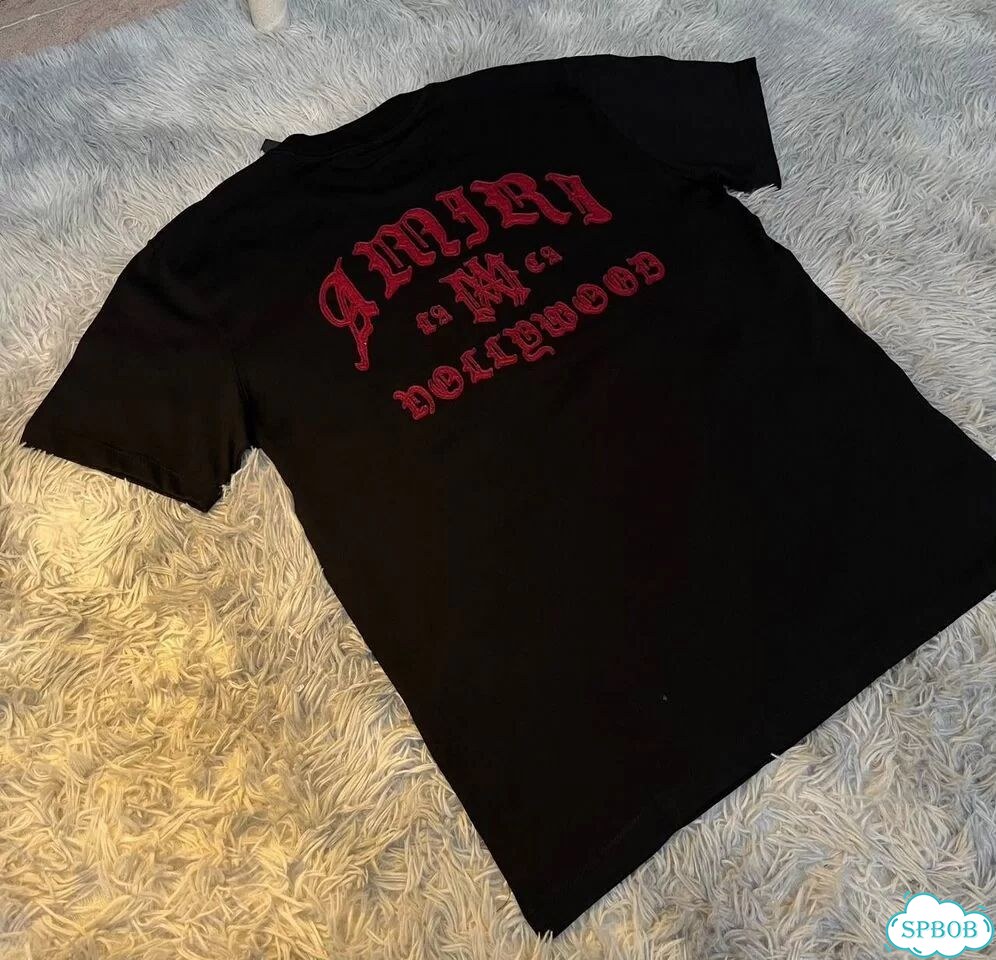Футболка Amiri черная фото 6