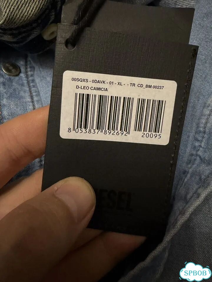 Новая рубашка Diesel D-Leo Camicia фото 6