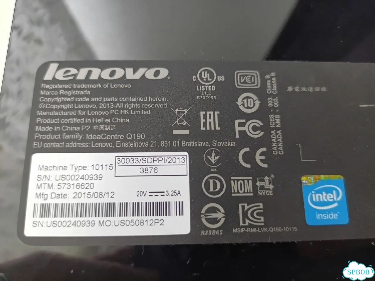 Неттоп Lenovo IdeaCentre Q190 фото 3