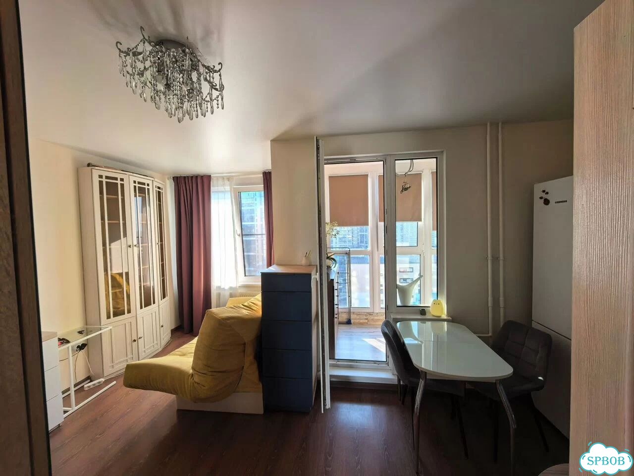 Квартира-студия, 27,5 м², 13/19 эт. фото 1