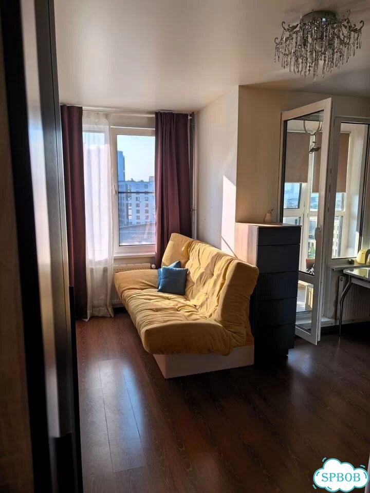 Квартира-студия, 27,5 м², 13/19 эт. фото 3