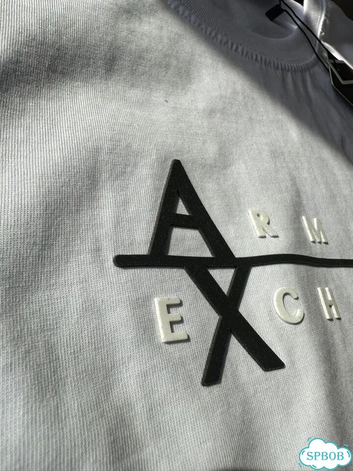Костюм шорты футболка Armani Exchange LUX хб новые фото 3