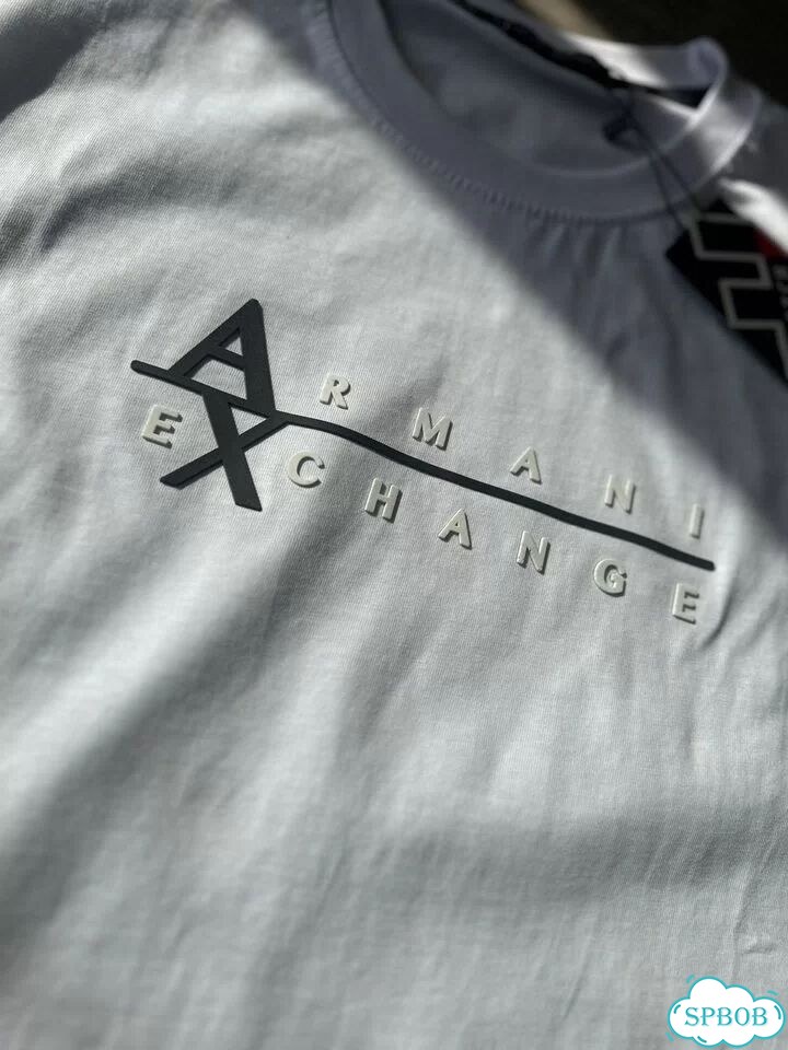 Костюм шорты футболка Armani Exchange LUX хб новые фото 4