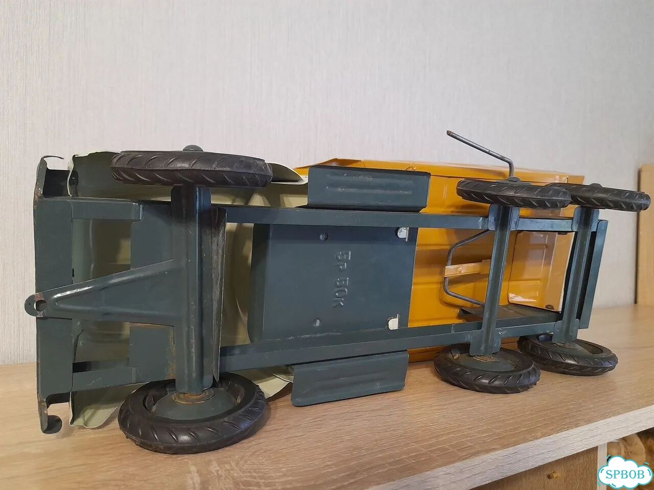 Игрушка СССР Уралец 2х осевой фото 5