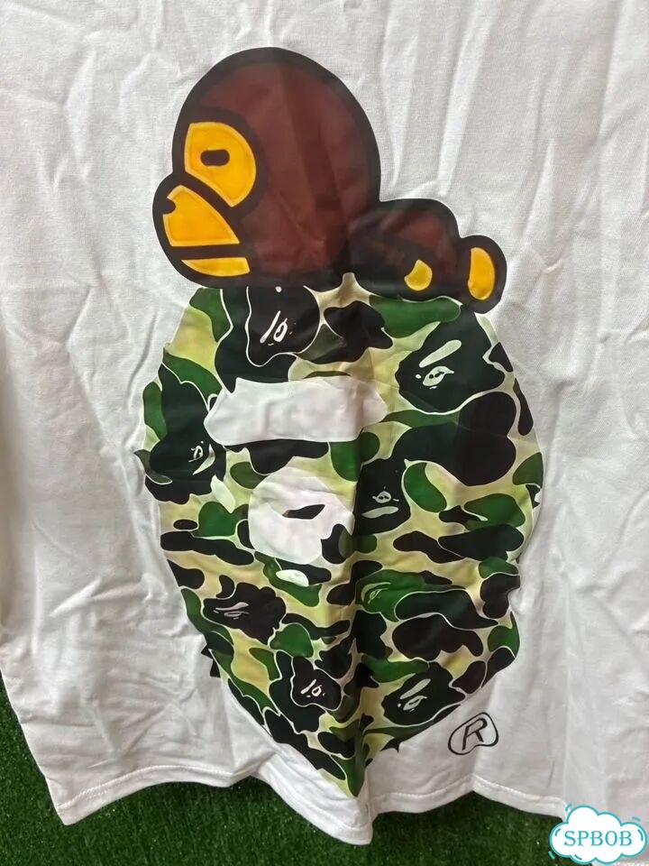 Футболка в стиле Bape monkey 48-50 размер фото 2