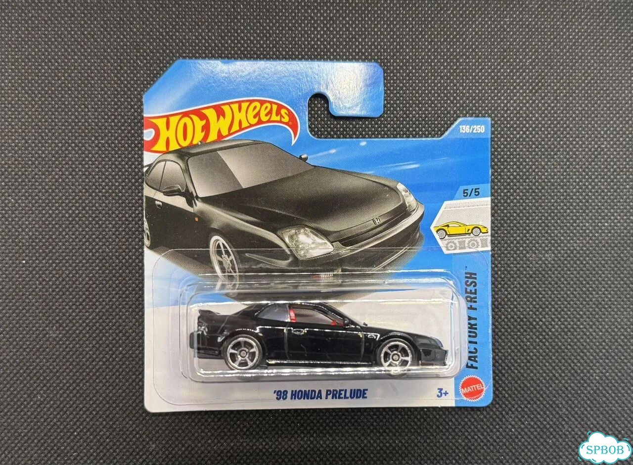 Hot Wheels '96 Honda Prelude Short Card фото 1
