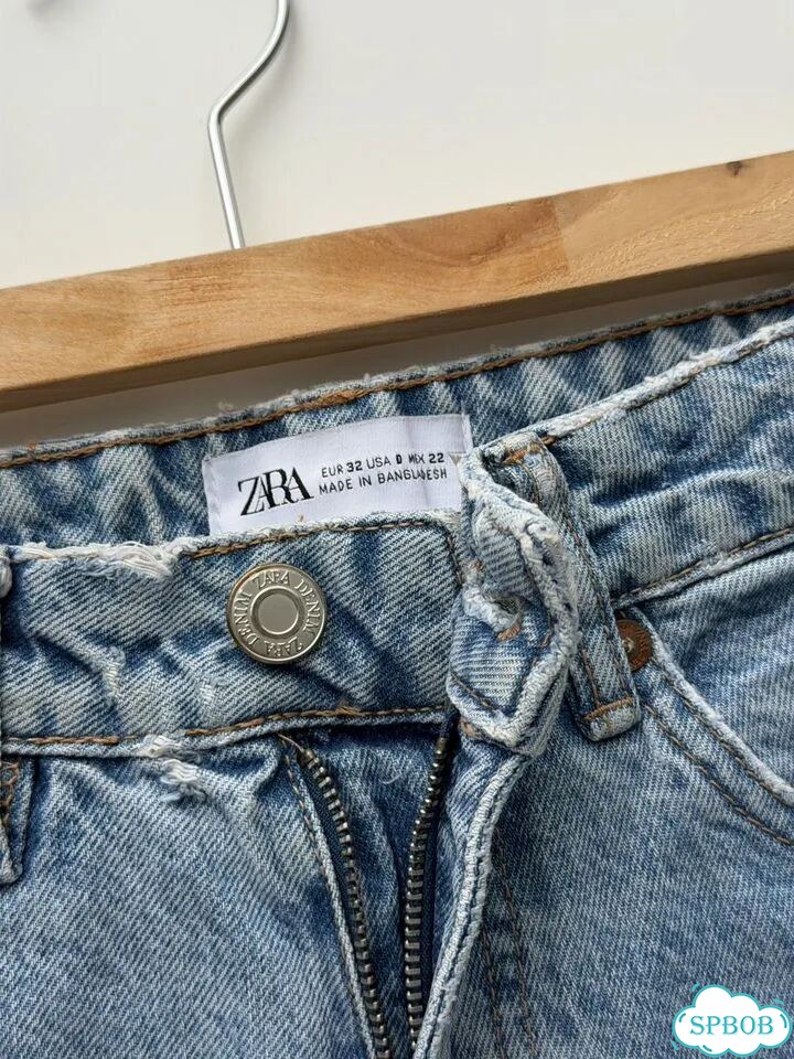 Джинсы zara mom 32 фото 3