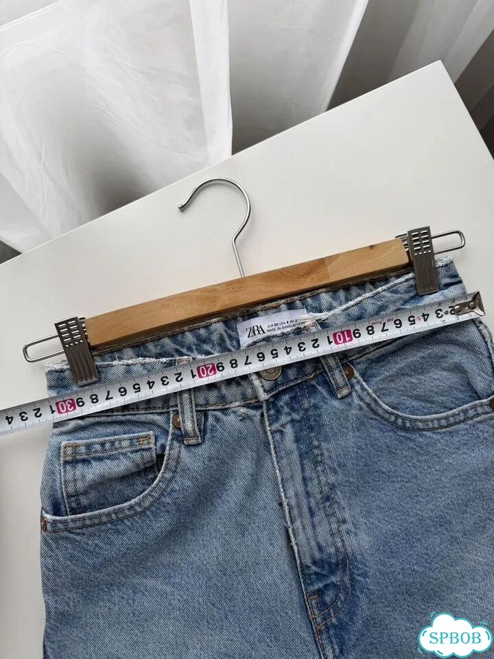 Джинсы zara mom 32 фото 7