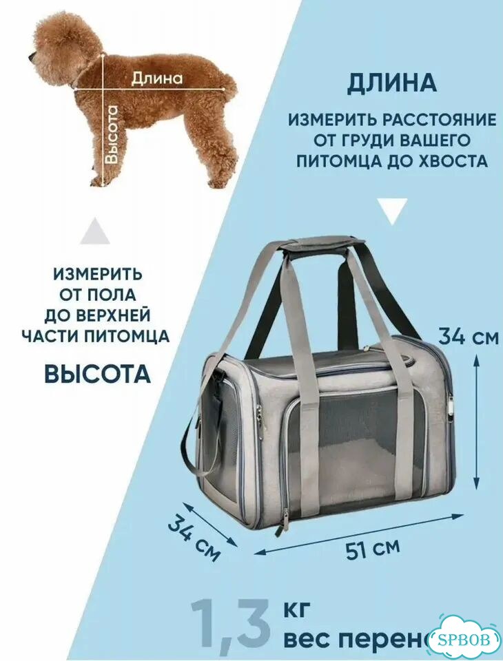 Сумка переноска для собак/кошек фото 6
