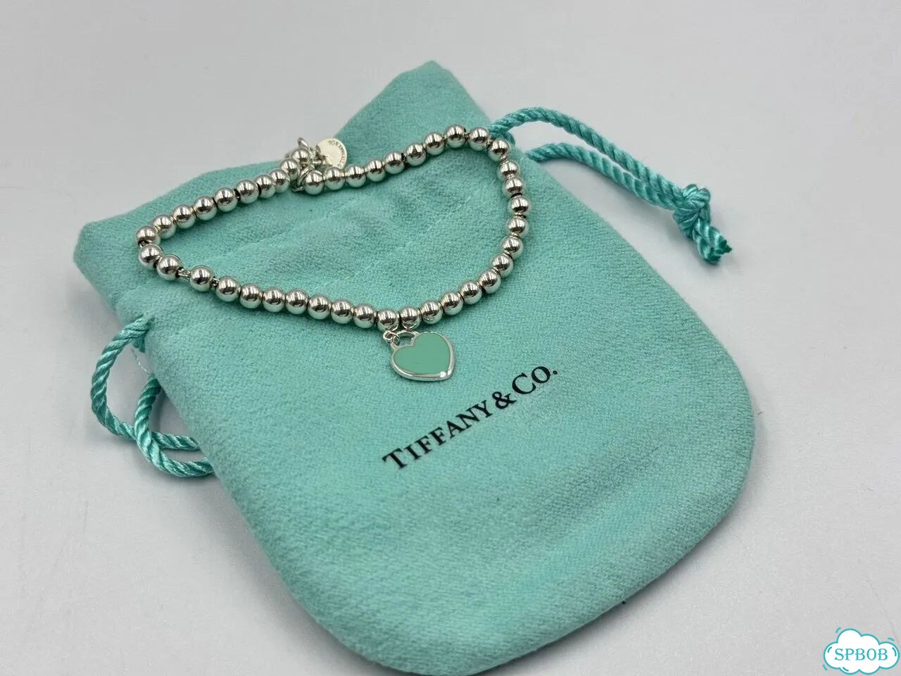 Браслет Tiffany & CO Heart Tag Bead Bracelet - S фото 1