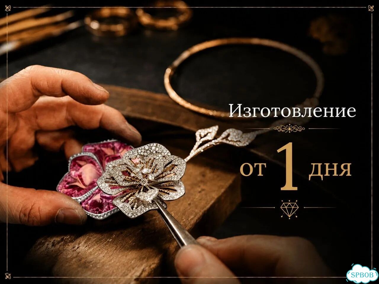 Мужской браслет из золота 585 пробы фото 3