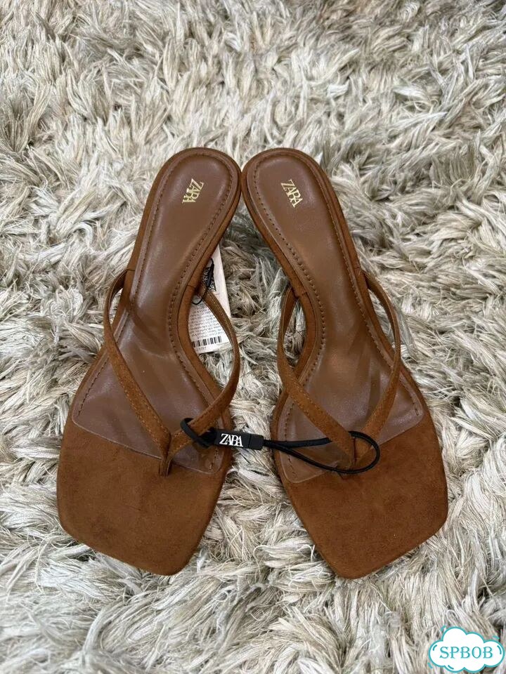 Вьетнамки на каблуке zara фото 1
