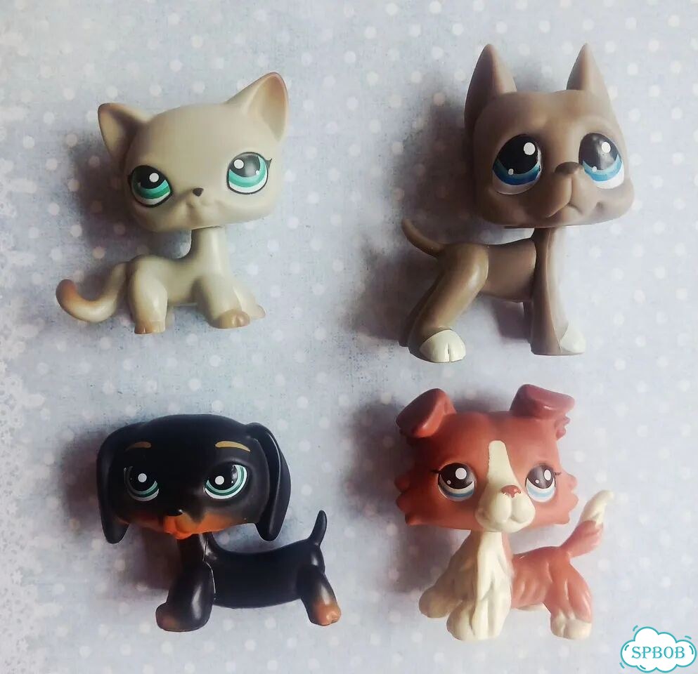 Лпс стоячка собака кошка lps новый фото 2