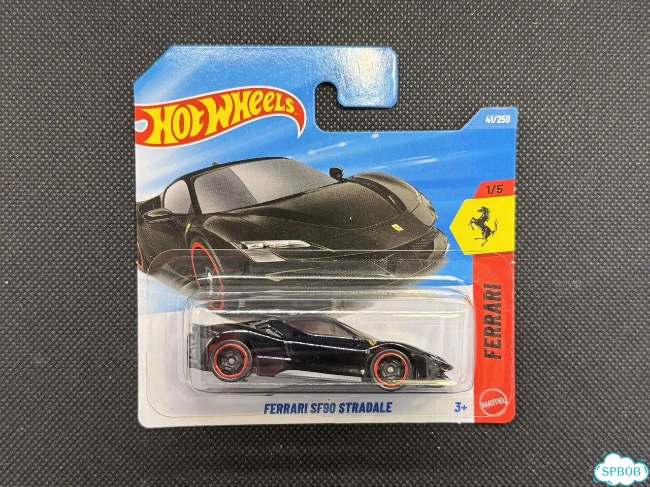 Hot Wheels Ferrari SF90 Stradale Short Card фото 1