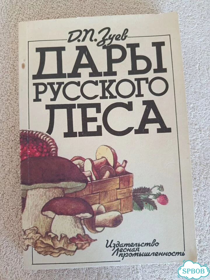 Зуев Дары русского леса. Книга про грибы фото 1