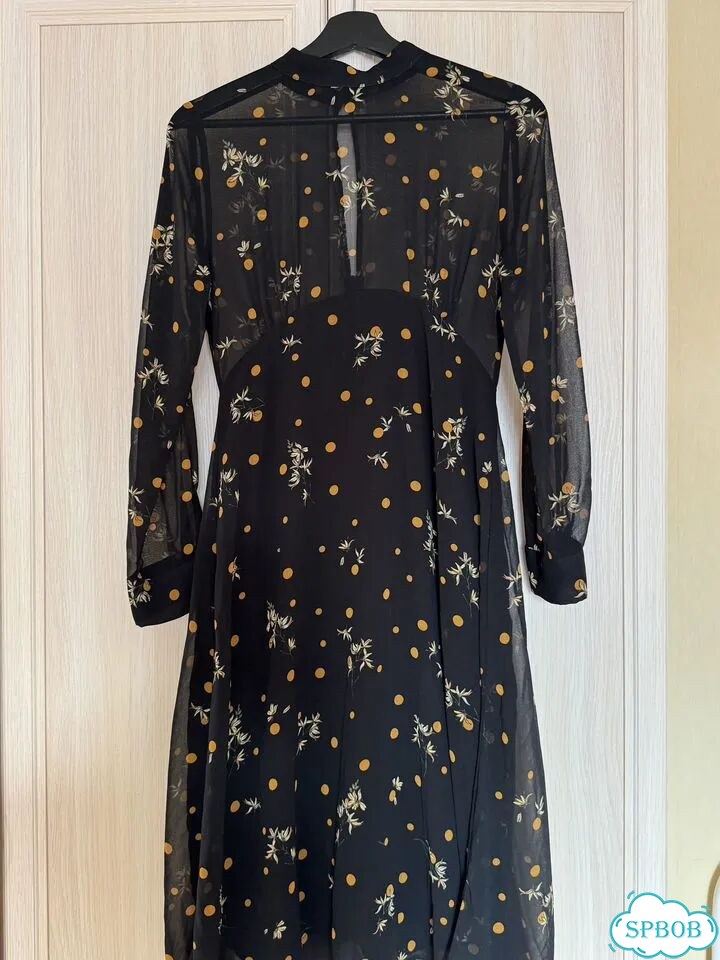 Черное платье Zara фото 2