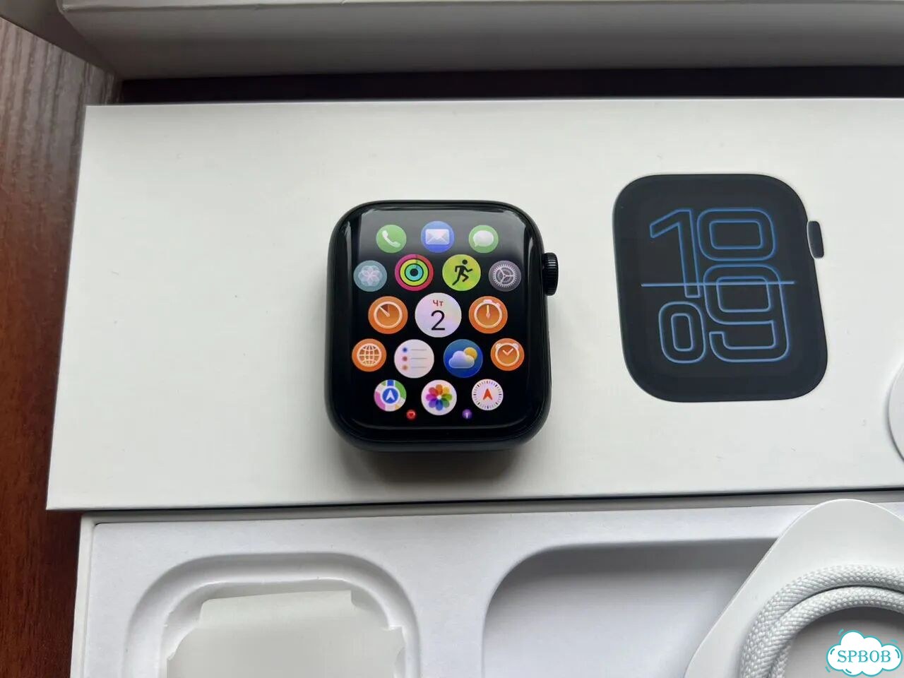 Apple Watch SE (3nd Gen) 44mm Midnight с чеком фото 3