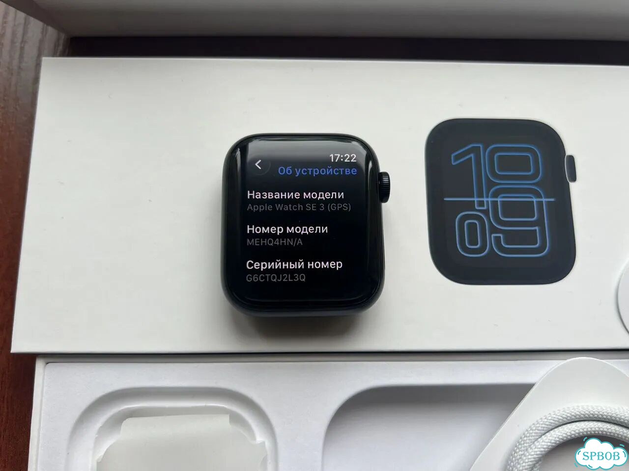 Apple Watch SE (3nd Gen) 44mm Midnight с чеком фото 5