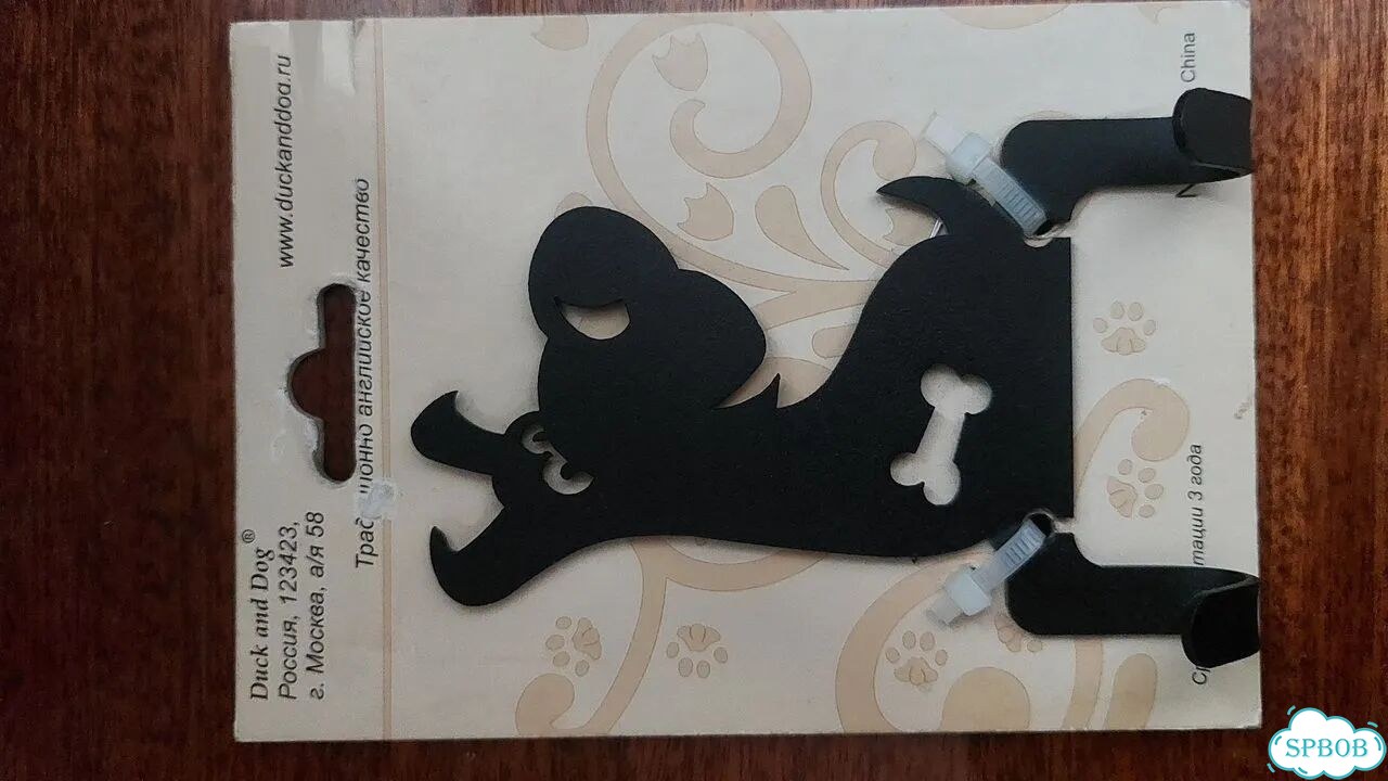 Крючок двухрожковый Duck & Dog фото 1