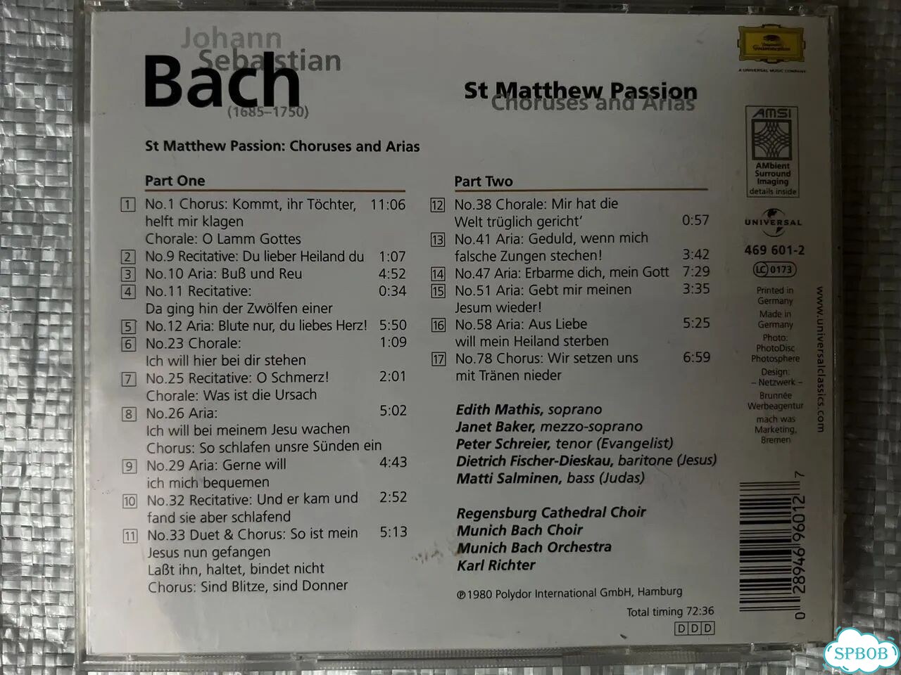 CD диски J.S. Bach и др фото 4