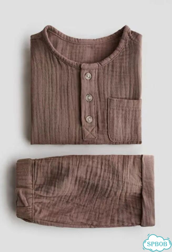 Муслиновый костюм для мальчиков H&M новый фото 3