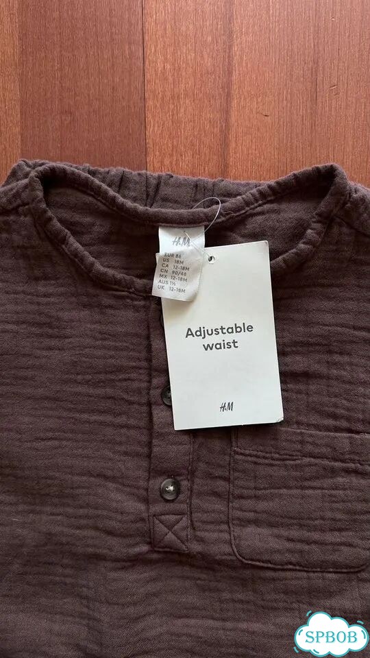 Муслиновый костюм для мальчиков H&M новый фото 7