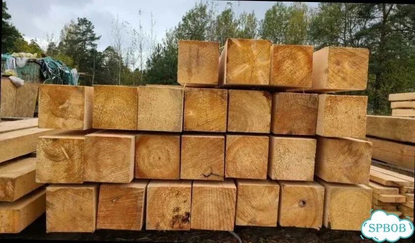Доска обрезная 200/200/6 сосна, елка Архангельская фото 9